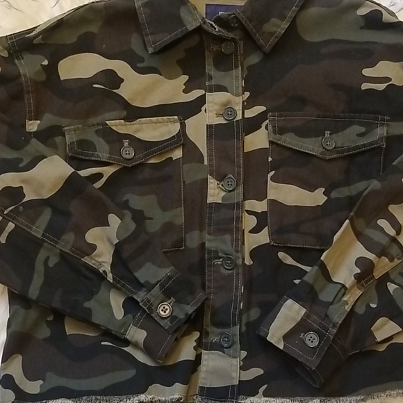 Forever 21 Army Jacket - Picture 2 of 6